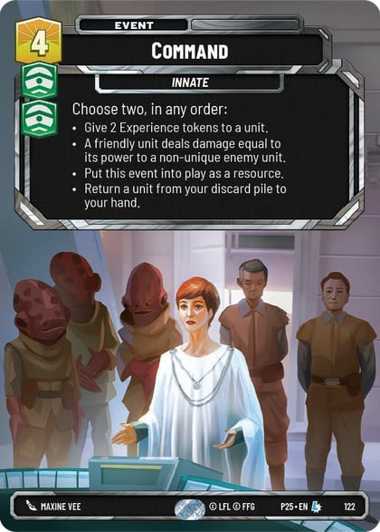 Command, Sector and Regional Promos: Season 1 122