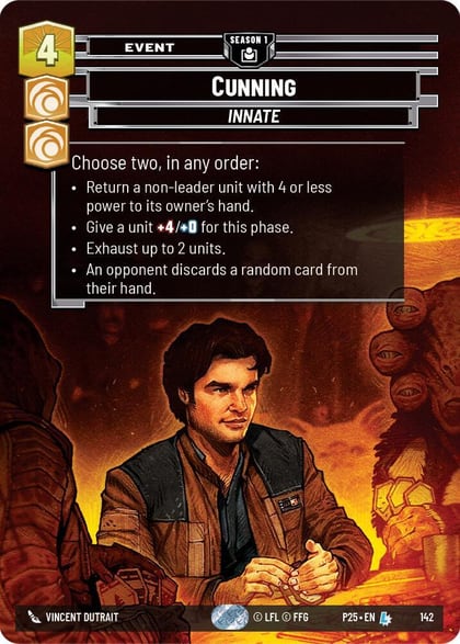 Cunning (142), Sector and Regional Promos: Season 1 142