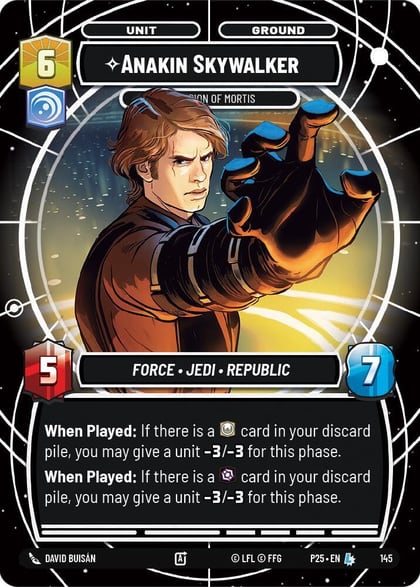 Anakin Skywalker - Champion of Mortis, Sector and Regional Promos: Season 1 145