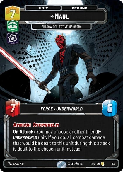 Maul - Shadow Collective Visionary, Sector and Regional Promos: Season 1 155