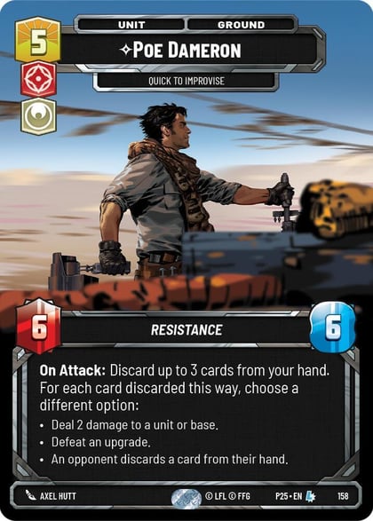 Poe Dameron - Quick to Improvise, Sector and Regional Promos: Season 1 158