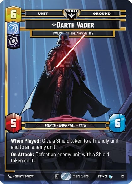 Darth Vader - Twilight of the Apprentice (162), Sector and Regional Promos: Season 1 162