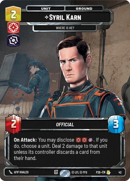 Syril Karn - Where Is He? (42), Sector and Regional Promos: Season 1 42