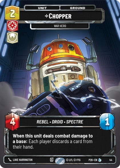 Chopper - War Hero (44), Sector and Regional Promos: Season 1 44