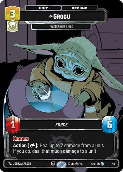Grogu - Mysterious Child (49), Sector and Regional Promos: Season 1 49