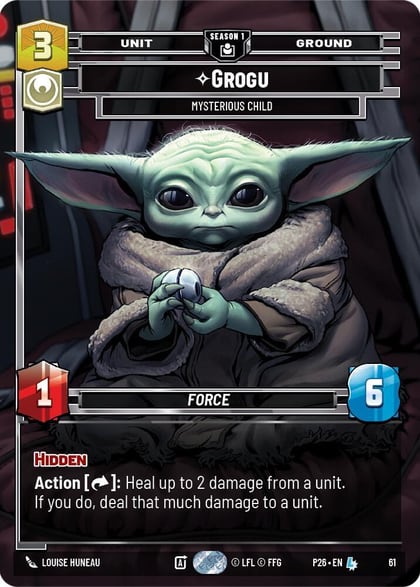Grogu - Mysterious Child (61), Sector and Regional Promos: Season 1 61