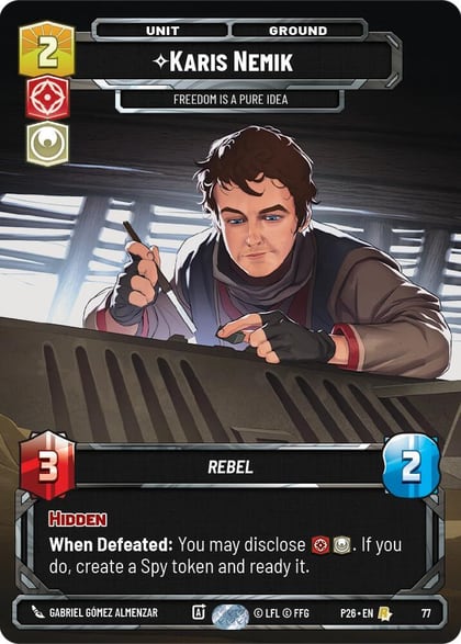 Karis Nemik - Freedom is a Pure Idea (77), Sector and Regional Promos: Season 1 77