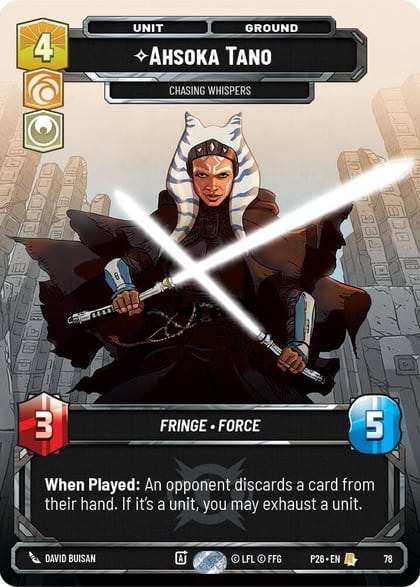 Ahsoka Tano - Chasing Whispers (78), Sector and Regional Promos: Season 1 78