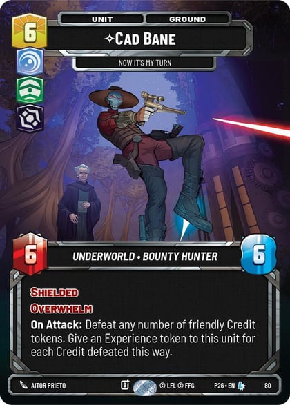 Cade Bane - Now It's My Turn (80), Sector and Regional Promos: Season 1 80
