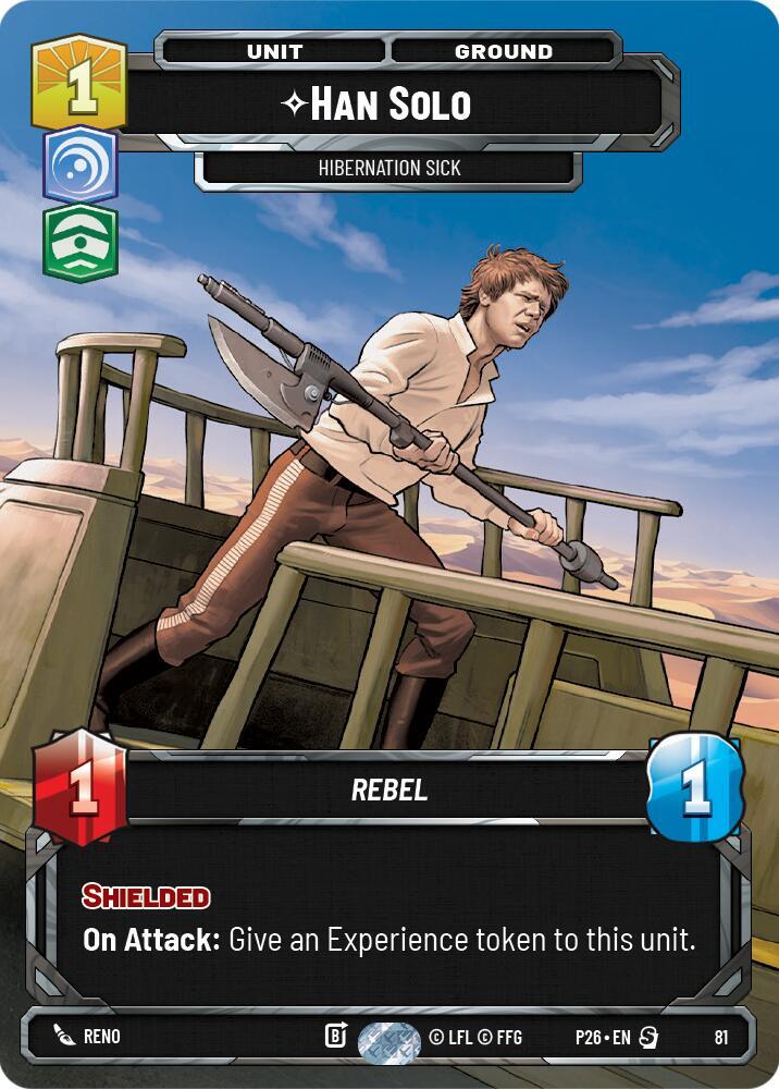 Han Solo - Hibernation Sick (81), Sector and Regional Promos: Season 1 81