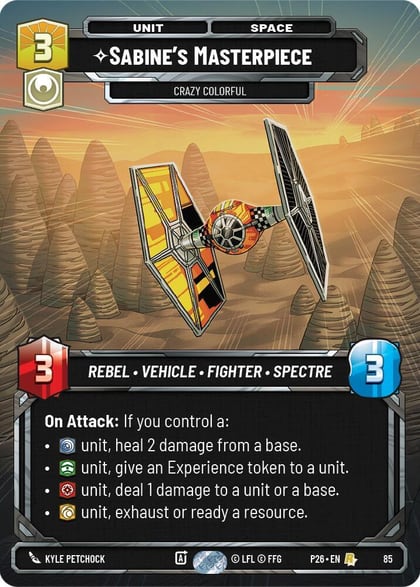Sabine's Masterpiece - Crazy Colorful (85), Sector and Regional Promos: Season 1 85