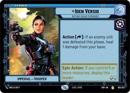 Iden Versio - Inferno Squad Commander, Spark of Rebellion 002/252