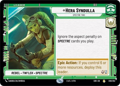 Hera Syndulla - Spectre Two, Spark of Rebellion 008/252