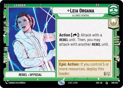 Leia Organa - Alliance General, Spark of Rebellion 009/252