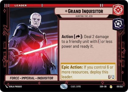 Grand Inquisitor - Hunting the Jedi, Spark of Rebellion 011/252