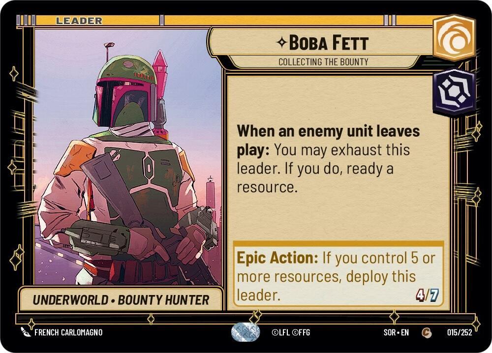Boba Fett - Collecting the Bounty, Spark of Rebellion 015/252