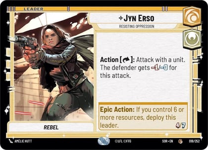 Jyn Erso - Resisting Oppression, Spark of Rebellion 018/252