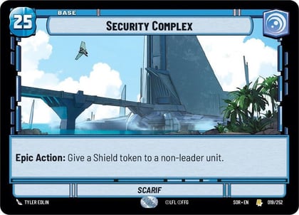 Security Complex, Spark of Rebellion 019/252