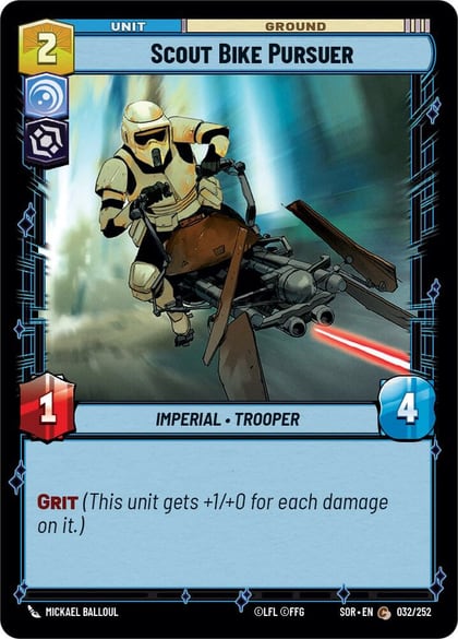 Scout Bike Pursuer, Spark of Rebellion 032/252