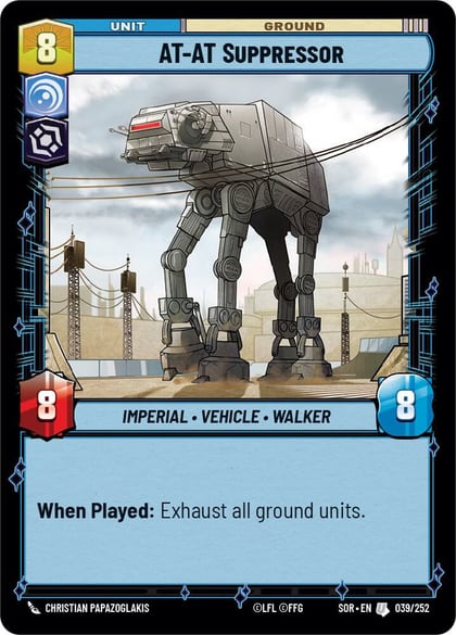 AT-AT Suppressor, Spark of Rebellion 039/252