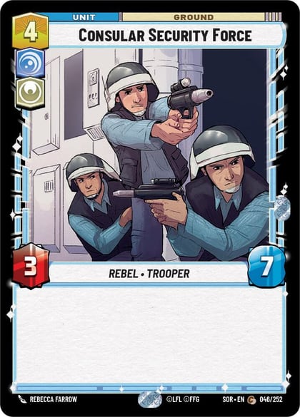 Consular Security Force, Spark of Rebellion 046/252