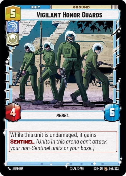 Vigilant Honor Guards, Spark of Rebellion 048/252