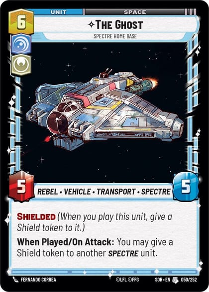 The Ghost - Spectre Home Base, Spark of Rebellion 050/252