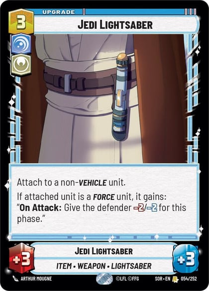 Jedi Lightsaber, Spark of Rebellion 054/252