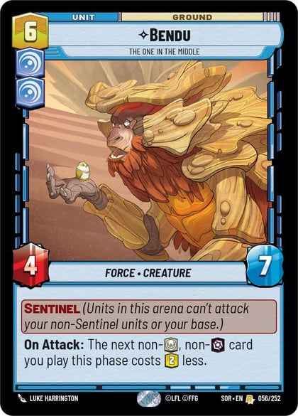 Bendu - The One in the Middle, Spark of Rebellion 056/252