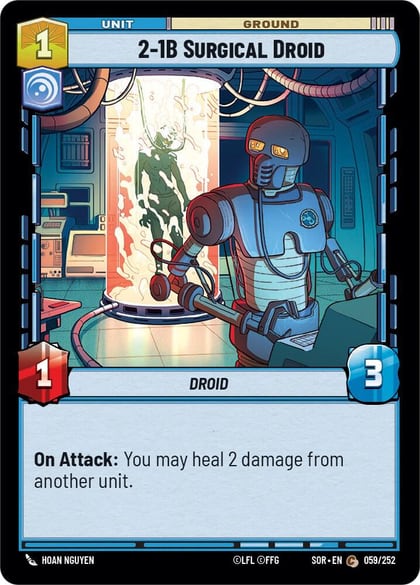 2-1B Surgical Droid, Spark of Rebellion 059/252