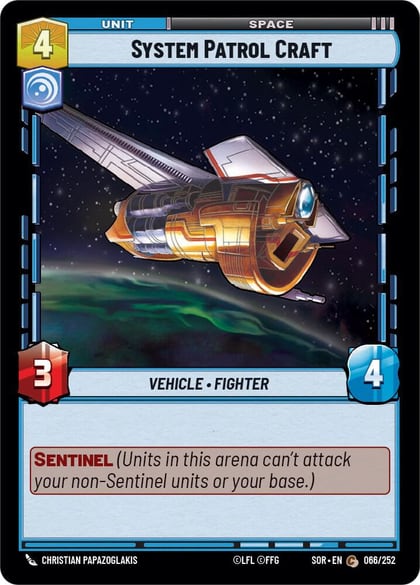 System Patrol Craft, Spark of Rebellion 066/252