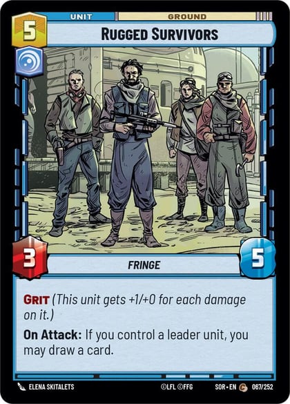 Rugged Survivors, Spark of Rebellion 067/252