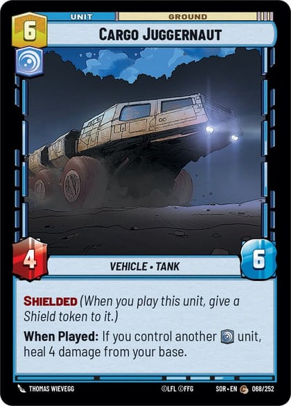 Cargo Juggernaut, Spark of Rebellion 068/252