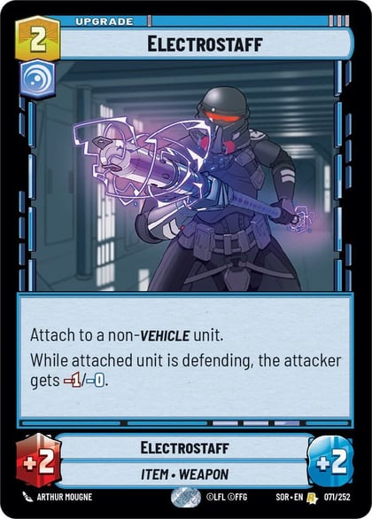 Electrostaff, Spark of Rebellion 071/252