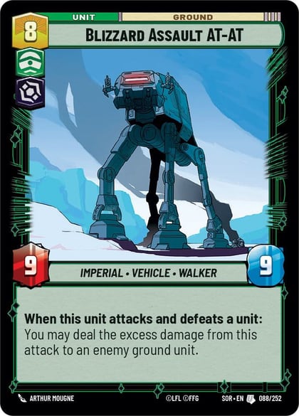 Blizzard Assault AT-AT, Spark of Rebellion 088/252