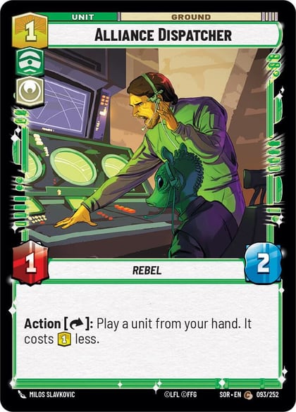 Alliance Dispatcher, Spark of Rebellion 093/252