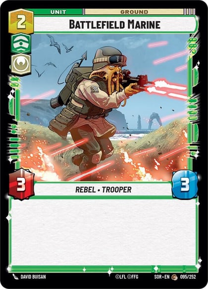 Battlefield Marine, Spark of Rebellion 095/252
