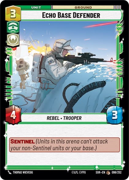 Echo Base Defender, Spark of Rebellion 098/252