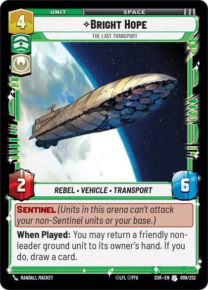 Bright Hope - The Last Transport, Spark of Rebellion 099/252