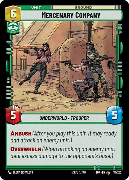 Mercenary Company, Spark of Rebellion 117/252