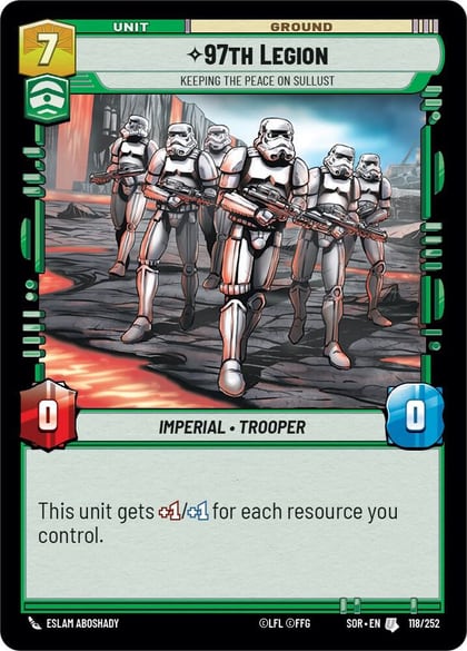 97th Legion - Keeping the Peace on Sullust, Spark of Rebellion 118/252