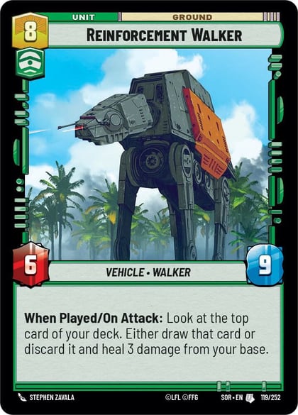 Reinforcement Walker, Spark of Rebellion 119/252