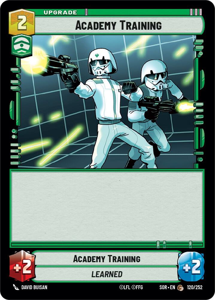 Academy Training, Spark of Rebellion 120/252