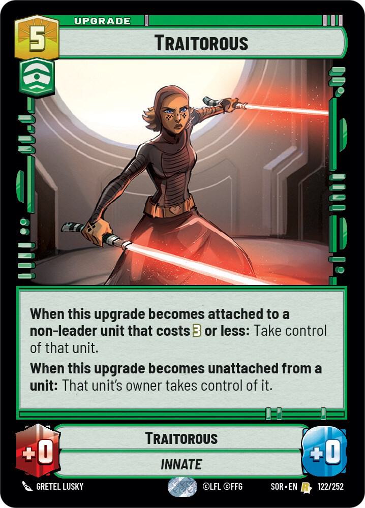 Traitorous, Spark of Rebellion 122/252