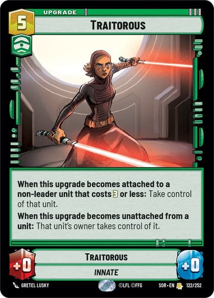 Traitorous, Spark of Rebellion 122/252