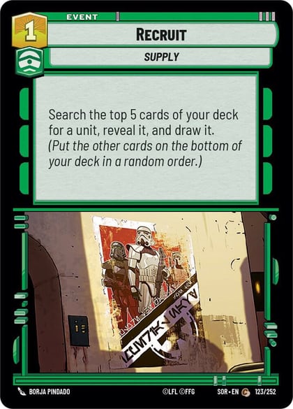 Recruit, Spark of Rebellion 123/252