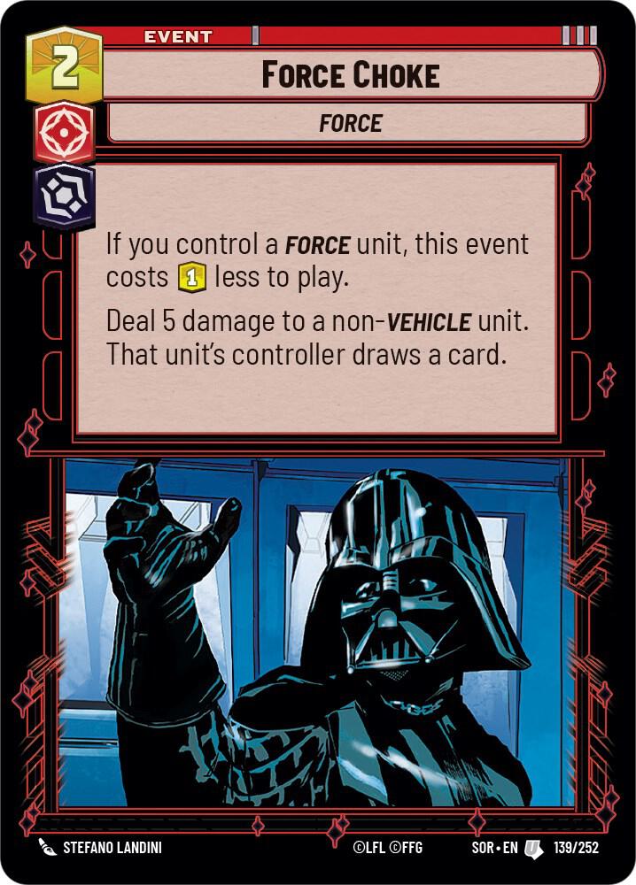 Force Choke, Spark of Rebellion 139/252