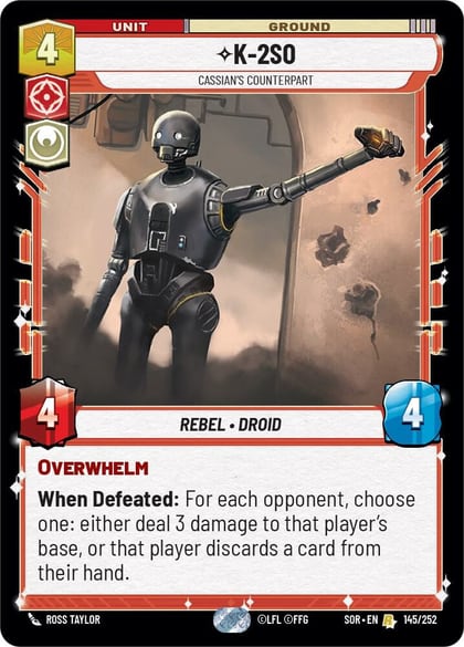 K-2SO - Cassian's Counterpart, Spark of Rebellion 145/252