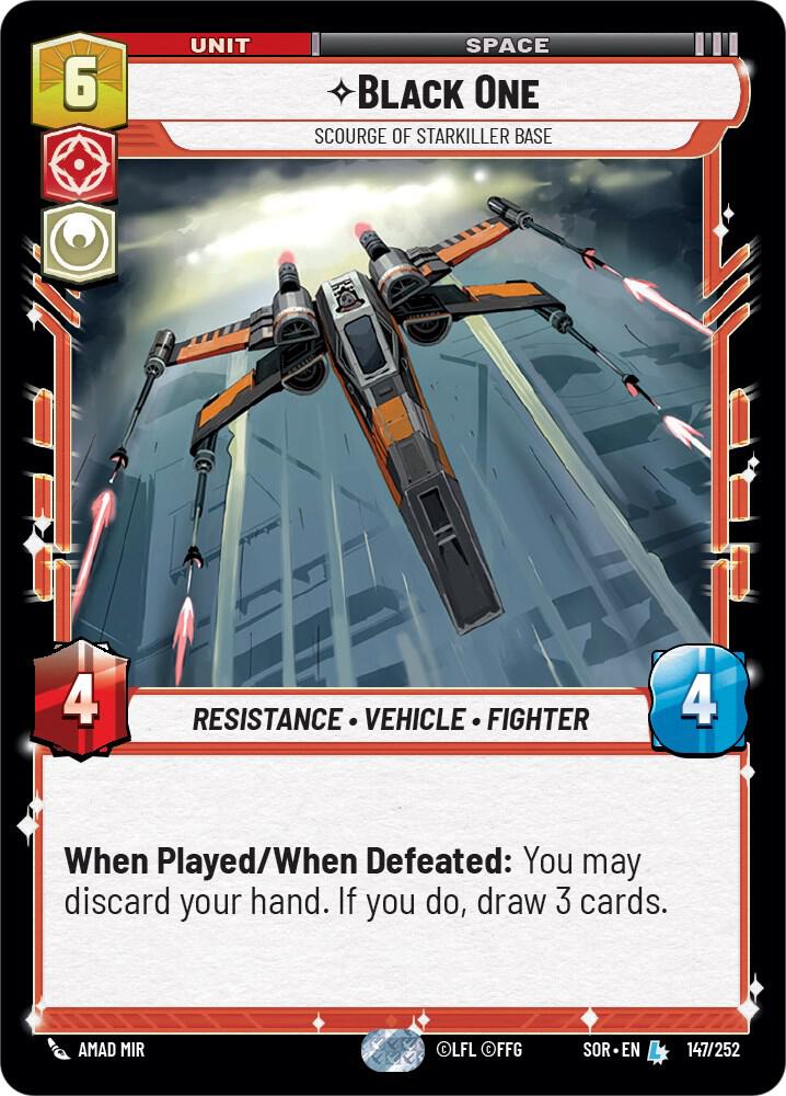 Black One - Scourge of Starkiller Base, Spark of Rebellion 147/252