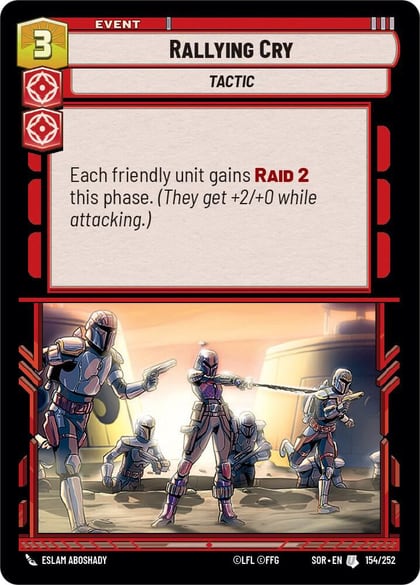 Rallying Cry, Spark of Rebellion 154/252